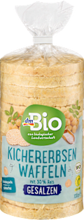 Kichererbsenwaffeln, gesalzen dmBio