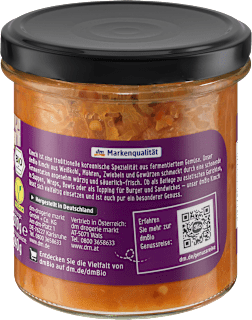 Kimchi, fermentiertes Gemüse dmBio