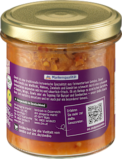 Kimchi, fermentiertes Gemüse dmBio