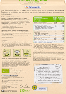 Kindermüsli Bircher ab 1 Jahr dmBio