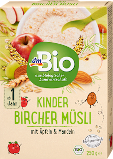 Kindermüsli Bircher ab 1 Jahr dmBio