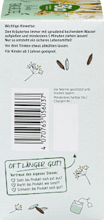 Kindertee, Fenchel (20 Beutel), ab 3 Jahren dmBio
