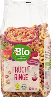 Knuspermüsli, Fruchtringe dmBio