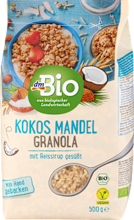 Knuspermüsli, Kokos Mandel Granola dmBio