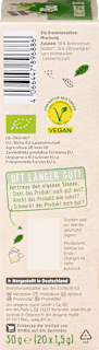 Kräutertee Brennnessel (20 Beutel) dmBio