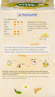 Kräutertee "Dein Bauchgefühl" mit Fenchel, Kamille & Zitronengras (20 Beutel) dmBio