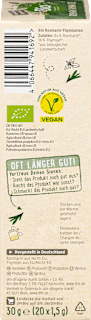 Kräutertee Rosmarin & Thymian (20 Beutel) dmBio