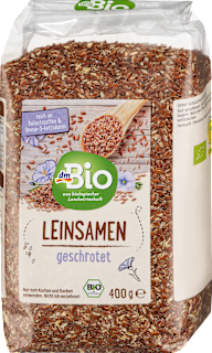 Leinsamen, geschrotet dmBio