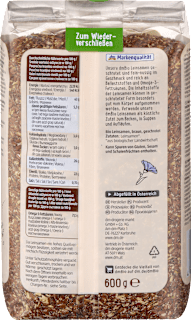 Leinsamen geschrotet  dmBio