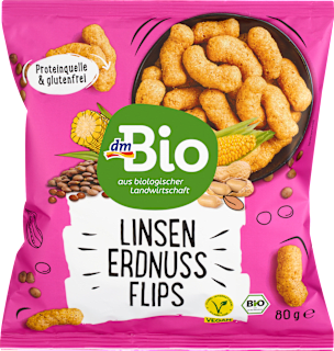 Linsenerdnussflips dmBio