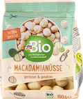 Macadamianüsse, geröstet & gesalzen dmBio