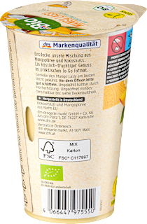 Mango Lassi auf Kokosnussbasis dmBio