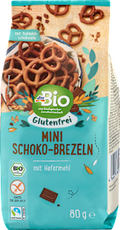 Mini Schoko-Brezeln, glutenfrei dmBio
