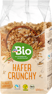 Müsli Crunchy, Hafer dmBio