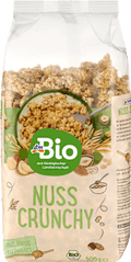 Müsli Crunchy, Nuss mit Honig verfeinert dmBio