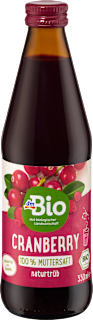 Muttersaft, Cranberry naturtrüb dmBio
