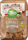 Nudeln, Farfalle aus Vollkorn No.85 dmBio