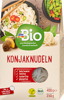 Nudeln, Konjaknudeln dmBio