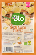 Nudeln, Ravioli Steinpilz dmBio