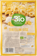 Nudeln, Tortellini mit Käse gefüllt dmBio