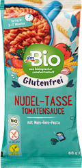 Nudeltasse Tomatensauce, glutenfrei dmBio