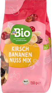 Nuss- & Trockenfrüchtemischung, Kirsch Bananen Nuss Mix dmBio