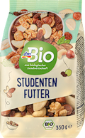 Nuss- & Trockenfrüchtemischung, Studentenfutter dmBio