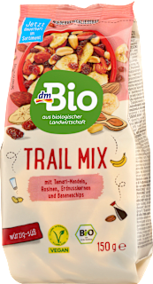 Nuss- & Trockenfrüchtemischung, Trail Mix dmBio