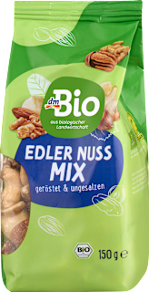 Nussmischung, Edler Nuss Mix, geröstet & ungesalzen dmBio