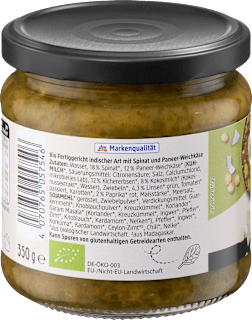 Palak Paneer dmBio