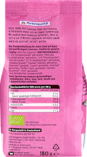 Pearl Couscous Salat Mediterran dmBio