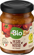 Pesto Rosso mit sonnengetrockneten Tomaten, vegan dmBio