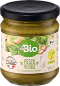 Pesto, Verde mit Basilikum & Cashews, vegan dmBio