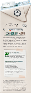 Pflanzendrink, Kokos natur dmBio
