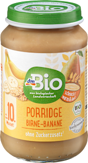 Porridge Birne-Banane ab 10. Monat dmBio