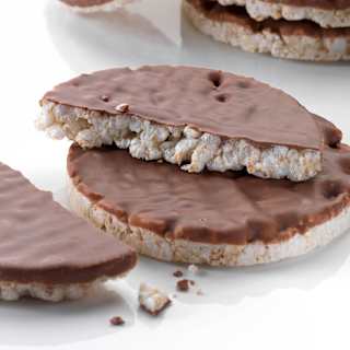 Reiswaffeln, Schoko Vollmilch, glutenfrei dmBio