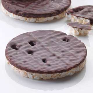 Reiswaffeln, Schoko Zartbitter, glutenfrei dmBio