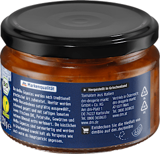 Riesenbohnen in Tomatensauce, Gigantes dmBio