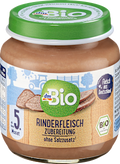 Rindfleisch Zubereitung ab dem 5. Monat dmBio