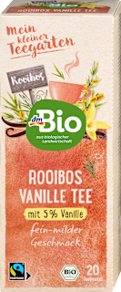 Rooibostee mit Vanille (20 Beutel) dmBio