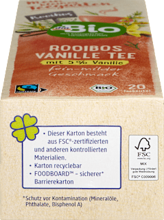 Rooibostee mit Vanille (20 Beutel) dmBio