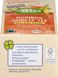 Rooibostee mit Vanille (20 Beutel) dmBio