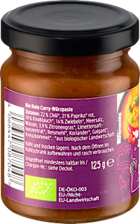 Rote Currypaste dmBio