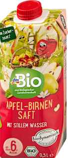 Saft Apfel-Birne mit stillem Wasser, ab dem 6. Monat dmBio