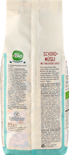 Schoko-Müsli mit Knusperflakes glutenfrei dmBio