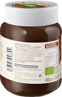 Schokocreme Nuss-Nougat dmBio