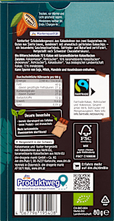 Schokolade, "Sierra Leone" Feine Bitter mit Kokoschips dmBio