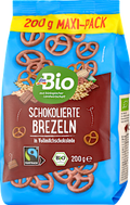 Schokolierte Brezeln dmBio