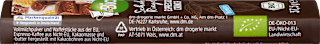 Schokoriegel, Vollmilch Espresso Crunch dmBio
