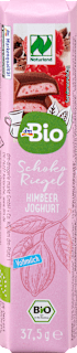 Schokoriegel, Vollmilch Himbeer Joghurt dmBio